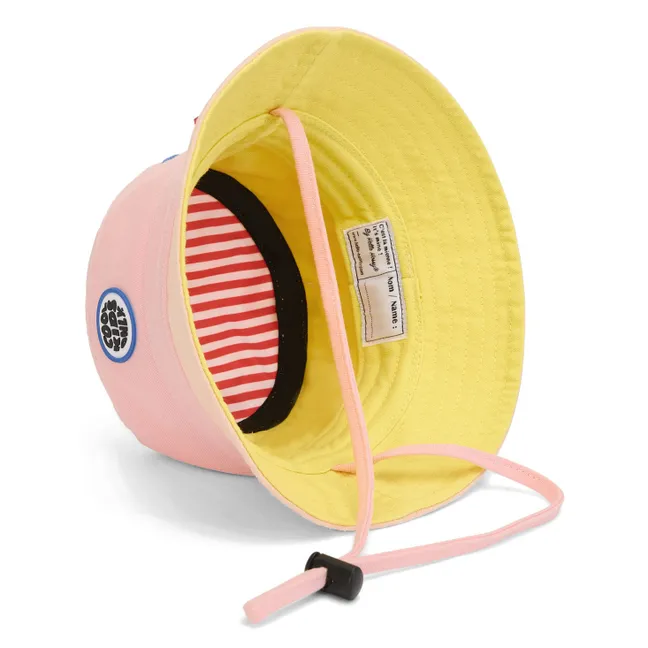 Bob Cordon Ajustable Mini Coton Bio | Rose pâle