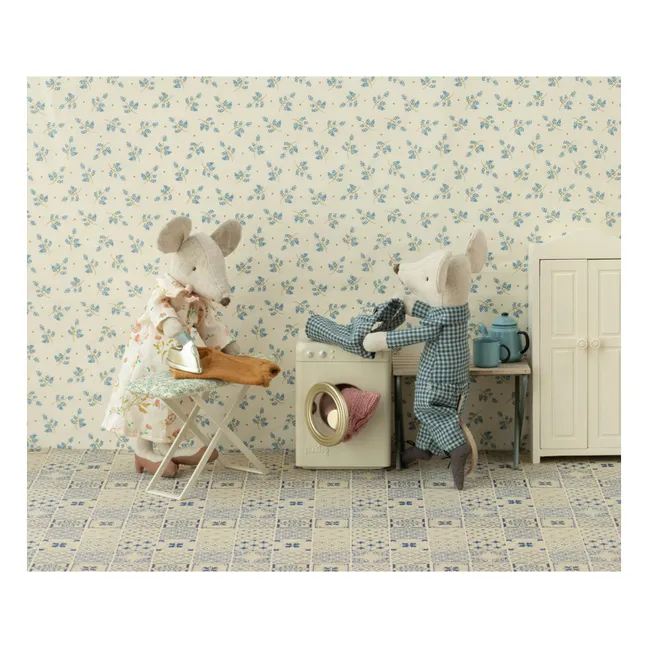 Table et fer à repasser | Blanc