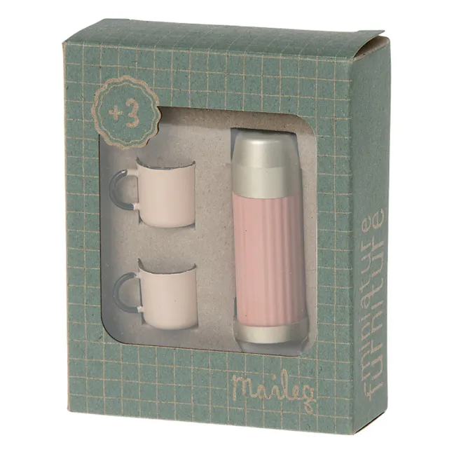 Thermos et ses tasses | Corail