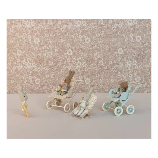Poussette | Bleu gris