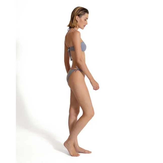 Haut de Maillot Abbie Rayé | Bleu marine
