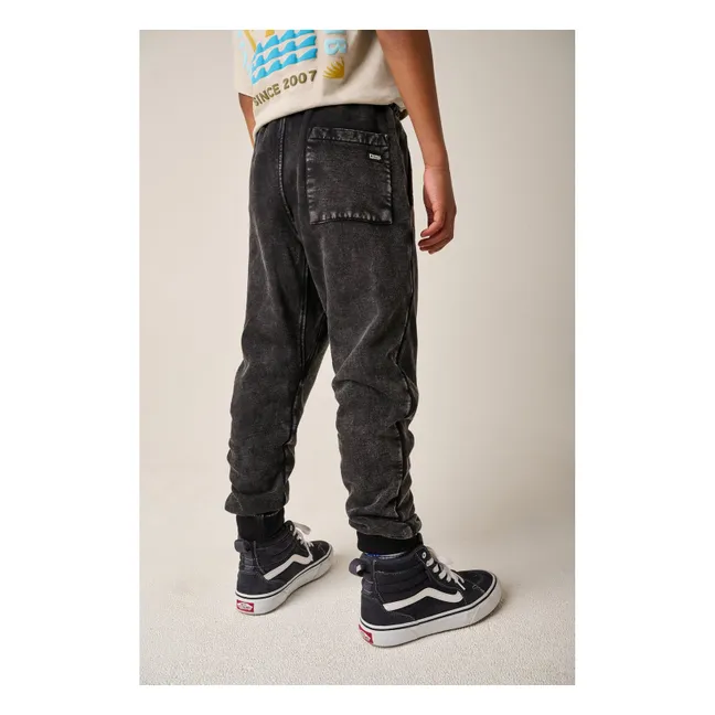 Morris organic cotton joggers | Black