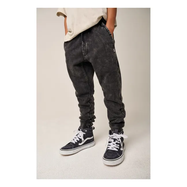 Morris organic cotton joggers | Black