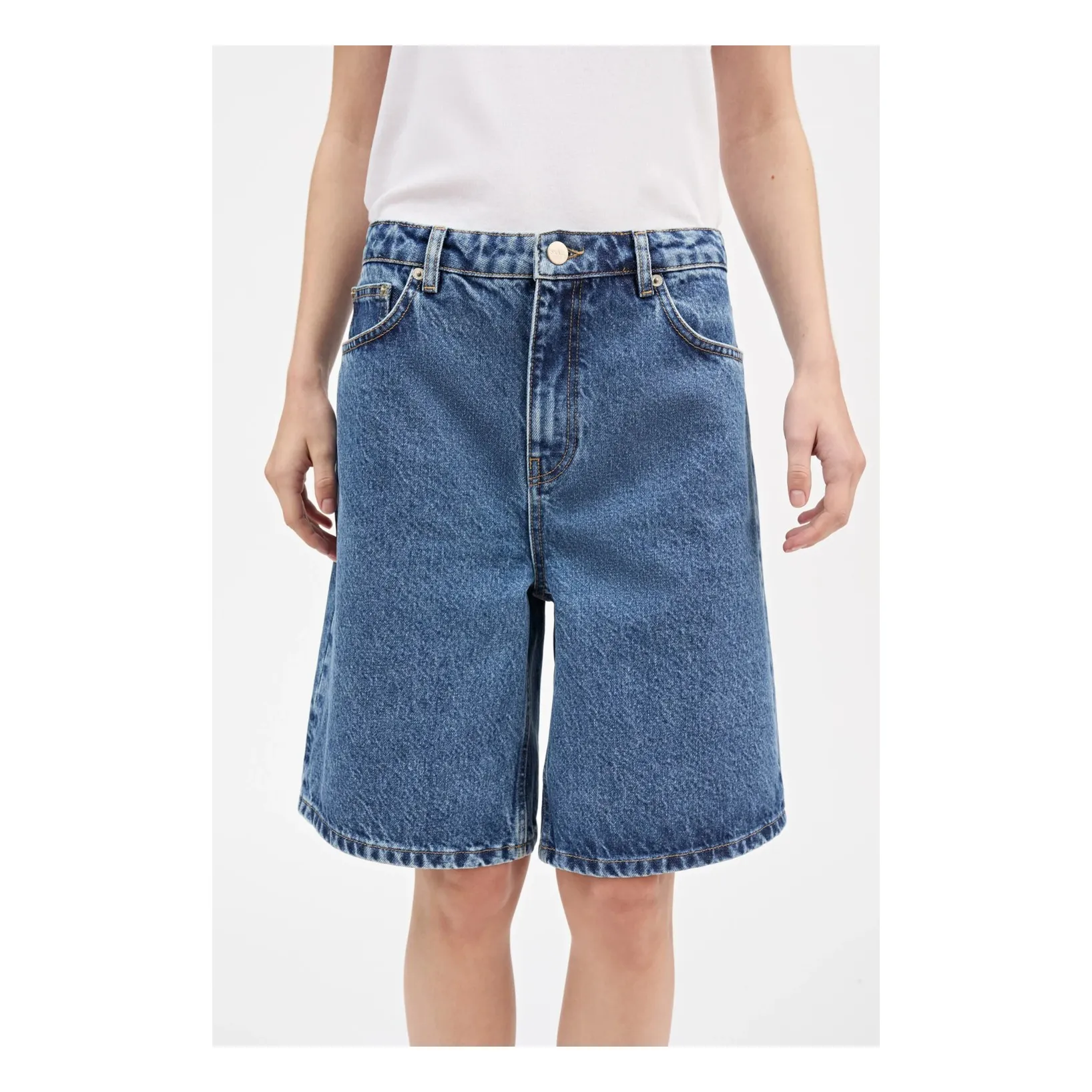 Short Wilson Coton Bio | Bleu- Image produit n°4