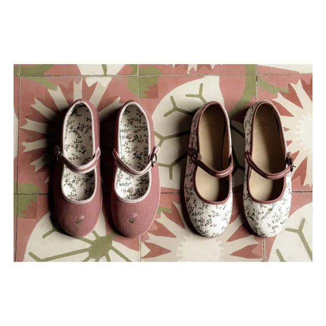 Ballerines Céleste Editions Aimable x Hermosilla | Vieux Rose