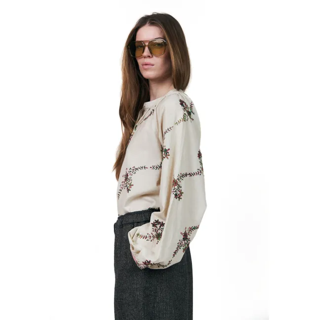Blouse Hailey Coton | Crème
