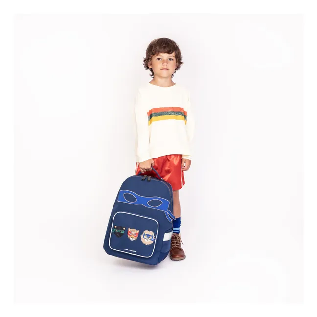 Sac à Dos Bobbie Supercats | Bleu foncé