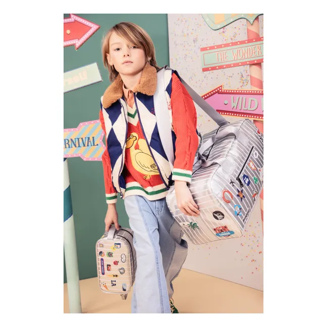 Sac Week-end Caroline Jetsetter | Argenté