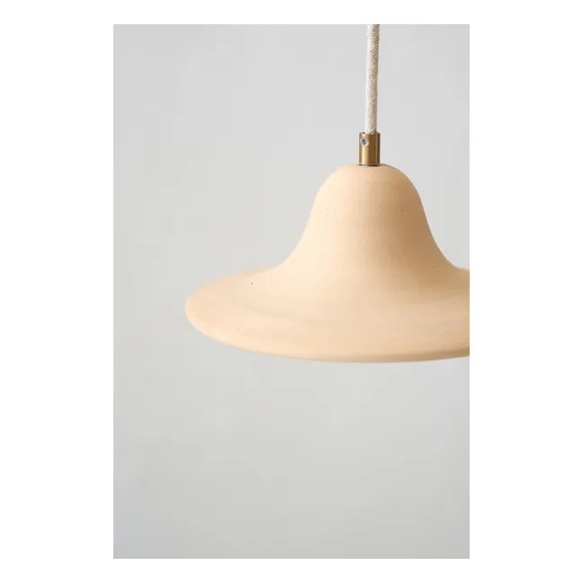 Gigaro ceramic suspension lamp | Terracotta