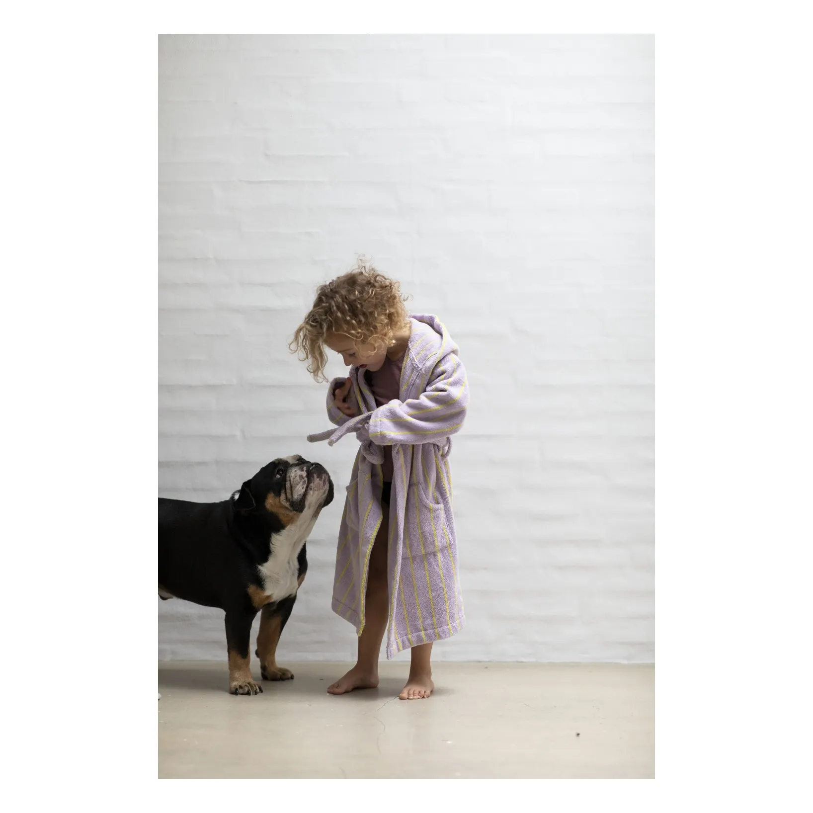Peignoir Naram | 	Lilas- Image produit n°1
