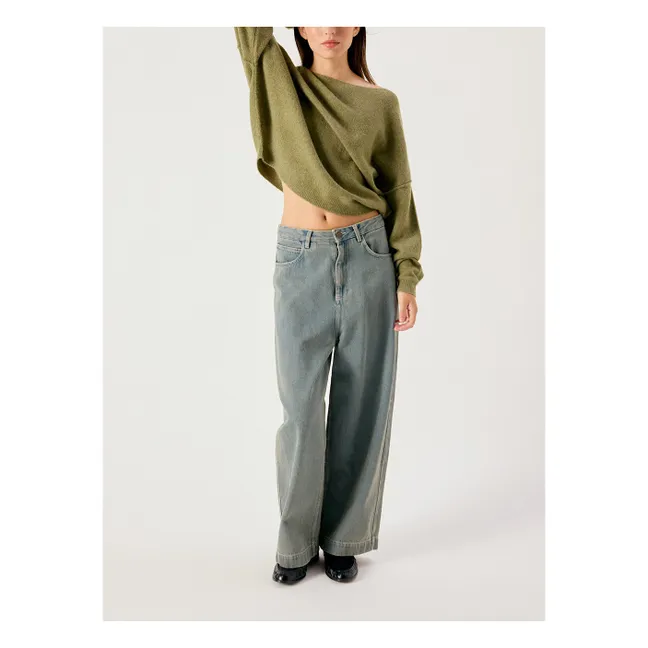 Pull Damsville Laine | Vert kaki