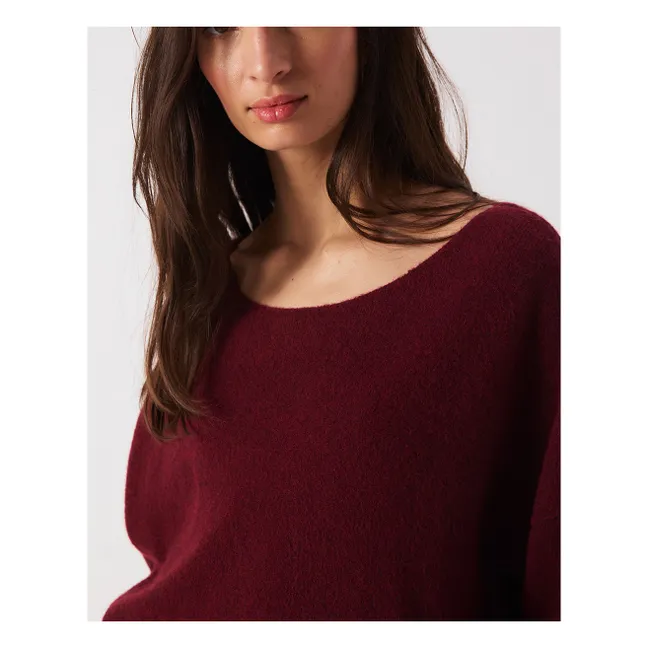 Pull Damsville Laine | Cerisier