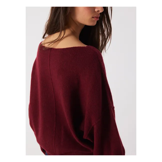 Pull Damsville Laine | Cerisier