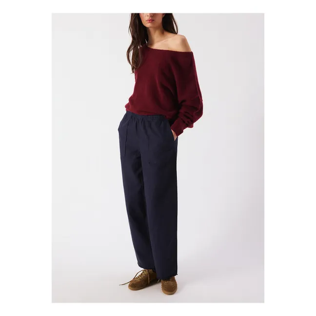 Pull Damsville Laine | Cerisier
