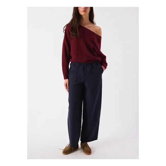 Pull Damsville Laine | Cerisier