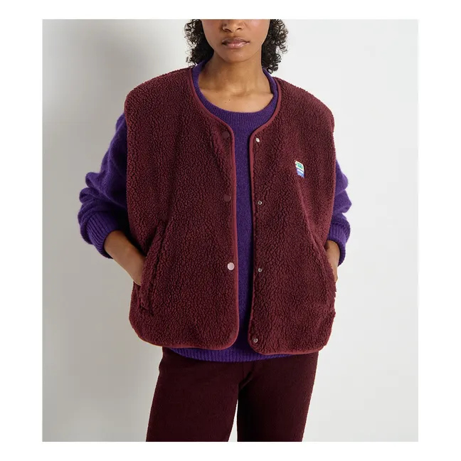 Veste Sans Manches Hoktown | Bordeaux