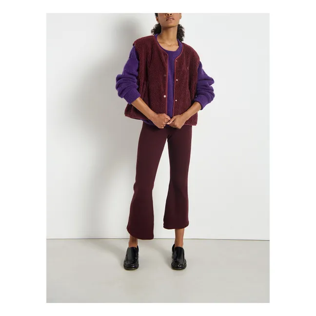 Veste Sans Manches Hoktown | Bordeaux