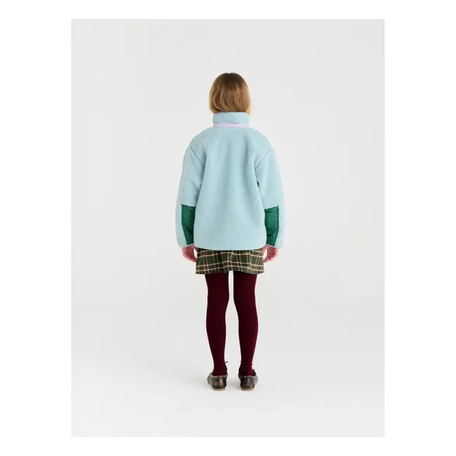 N°3 Reversible Sherpa Jacket | Blue