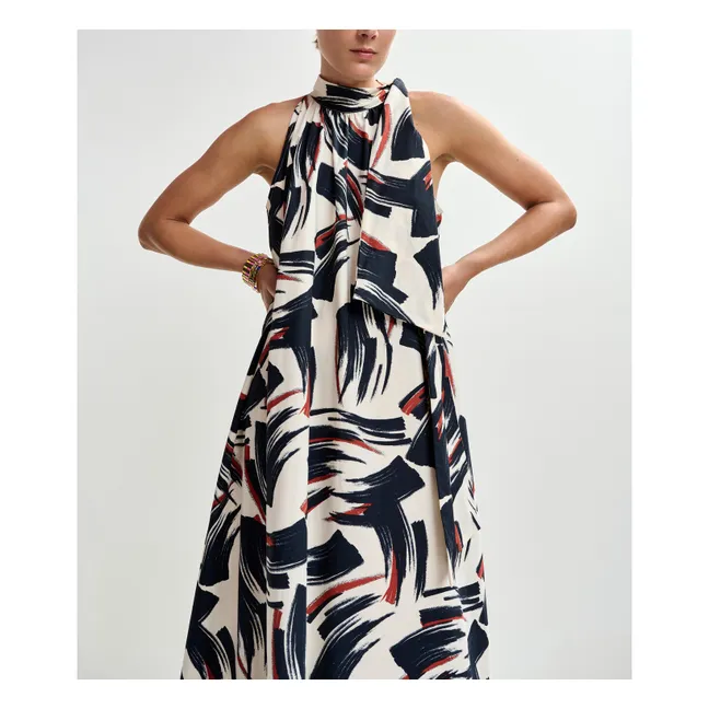Robe Jayda | Rouge foncé