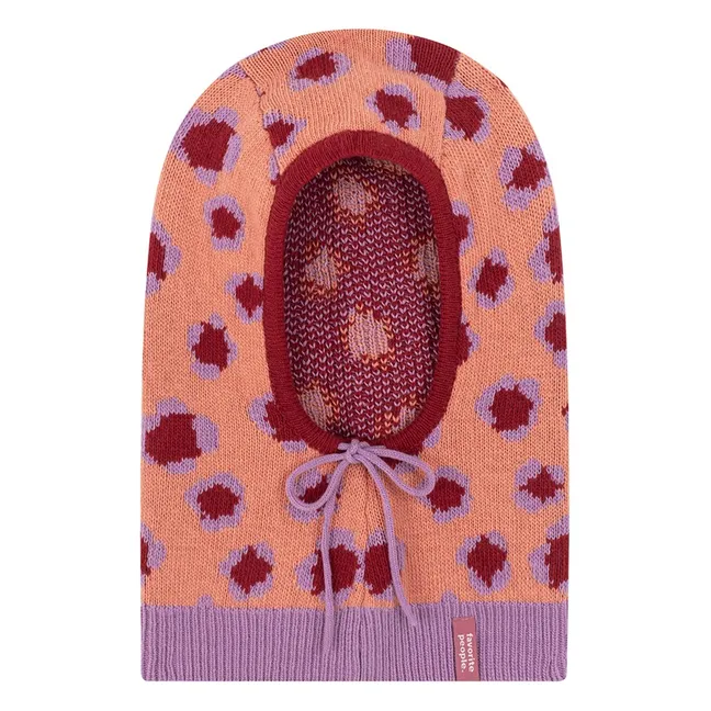 Cagoule Small Town Laine et Cachemire | Orange