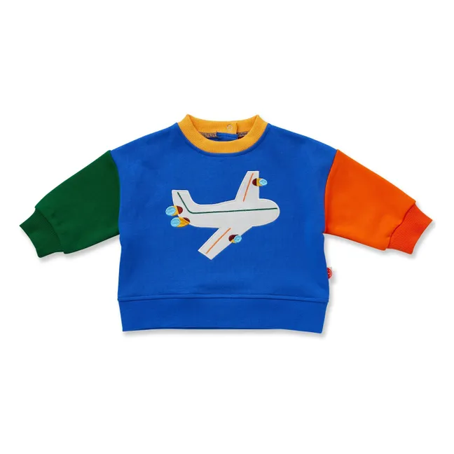 Sweat Avion | Bleu roi