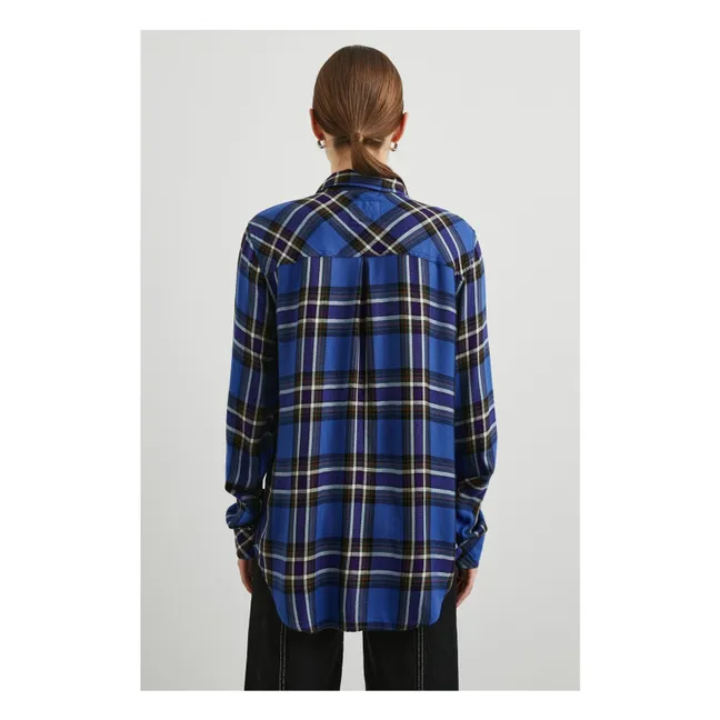 Hemd Hunter Kariert | Saphir