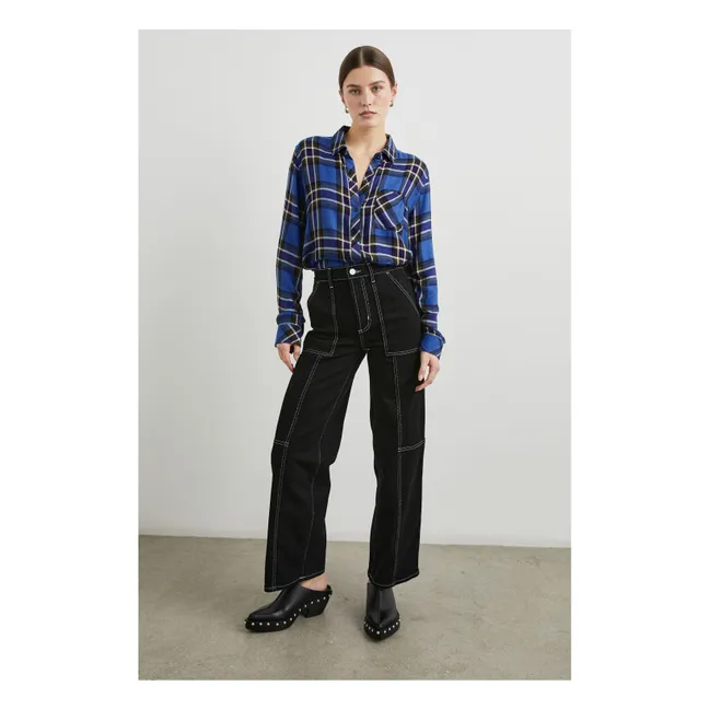 Hemd Hunter Kariert | Saphir