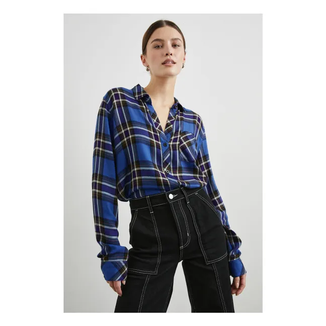 Hemd Hunter Kariert | Saphir