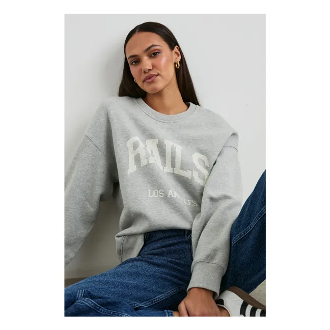 Sweatshirt The Varsity | Grau Meliert