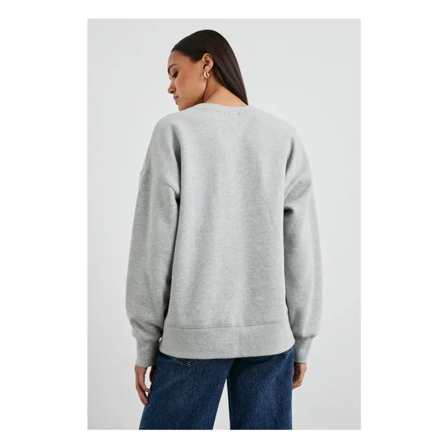 Sweatshirt The Varsity | Grau Meliert