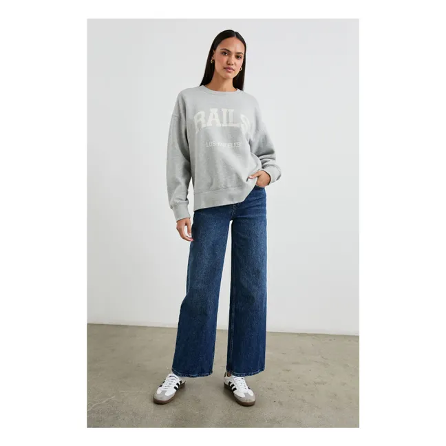 Sweatshirt The Varsity | Grau Meliert