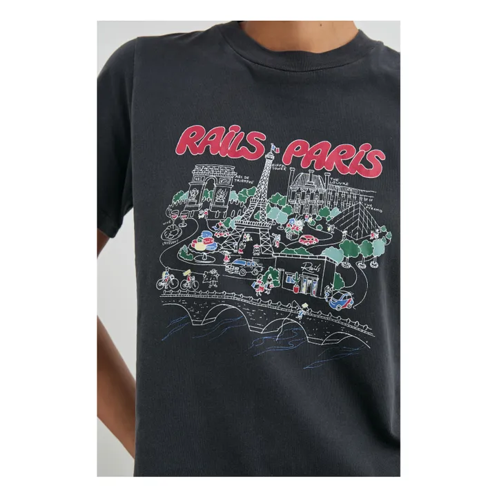 Camiseta Boyfriend | Negro- Imagen del producto n°8