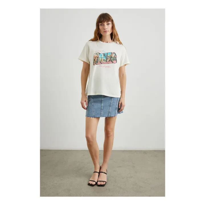 Camiseta Boyfriend | Blanco- Imagen del producto n°7