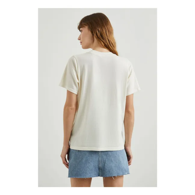 Boyfriend-T-Shirt | Weiß