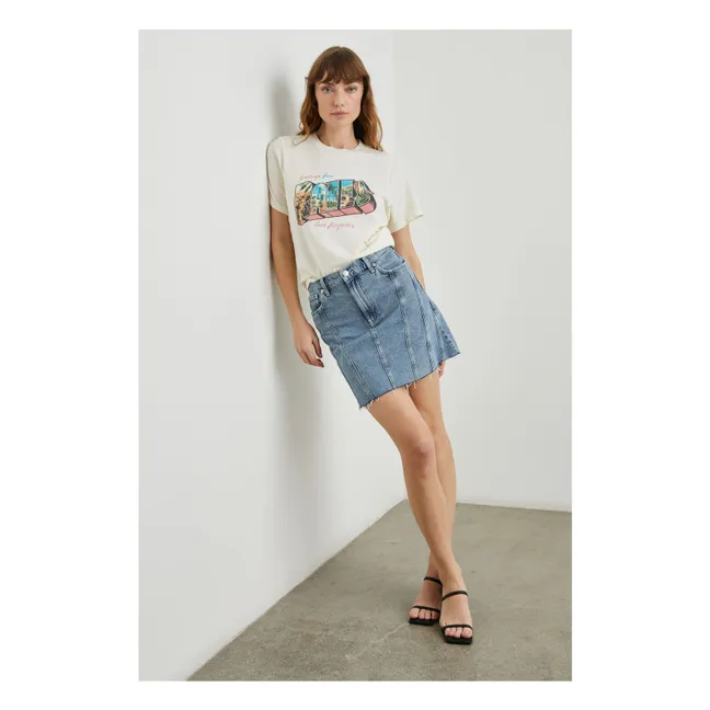 Boyfriend-T-Shirt | Weiß