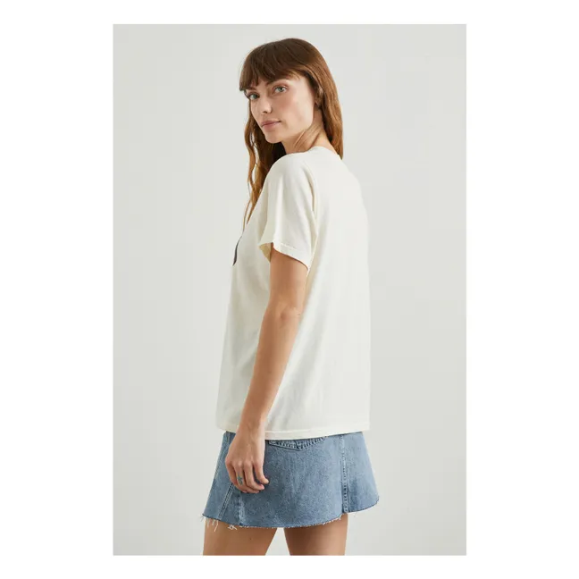 Boyfriend-T-Shirt | Weiß