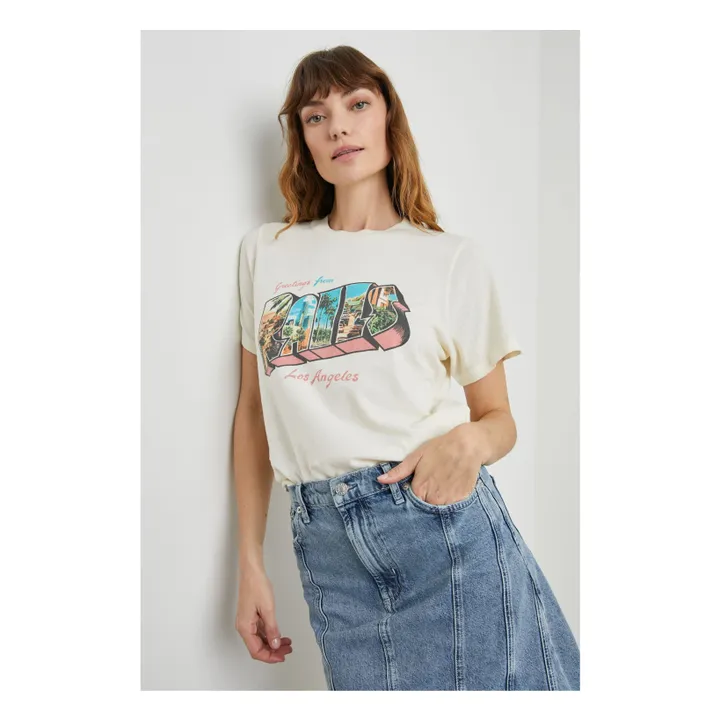 Camiseta Boyfriend | Blanco- Imagen del producto n°4