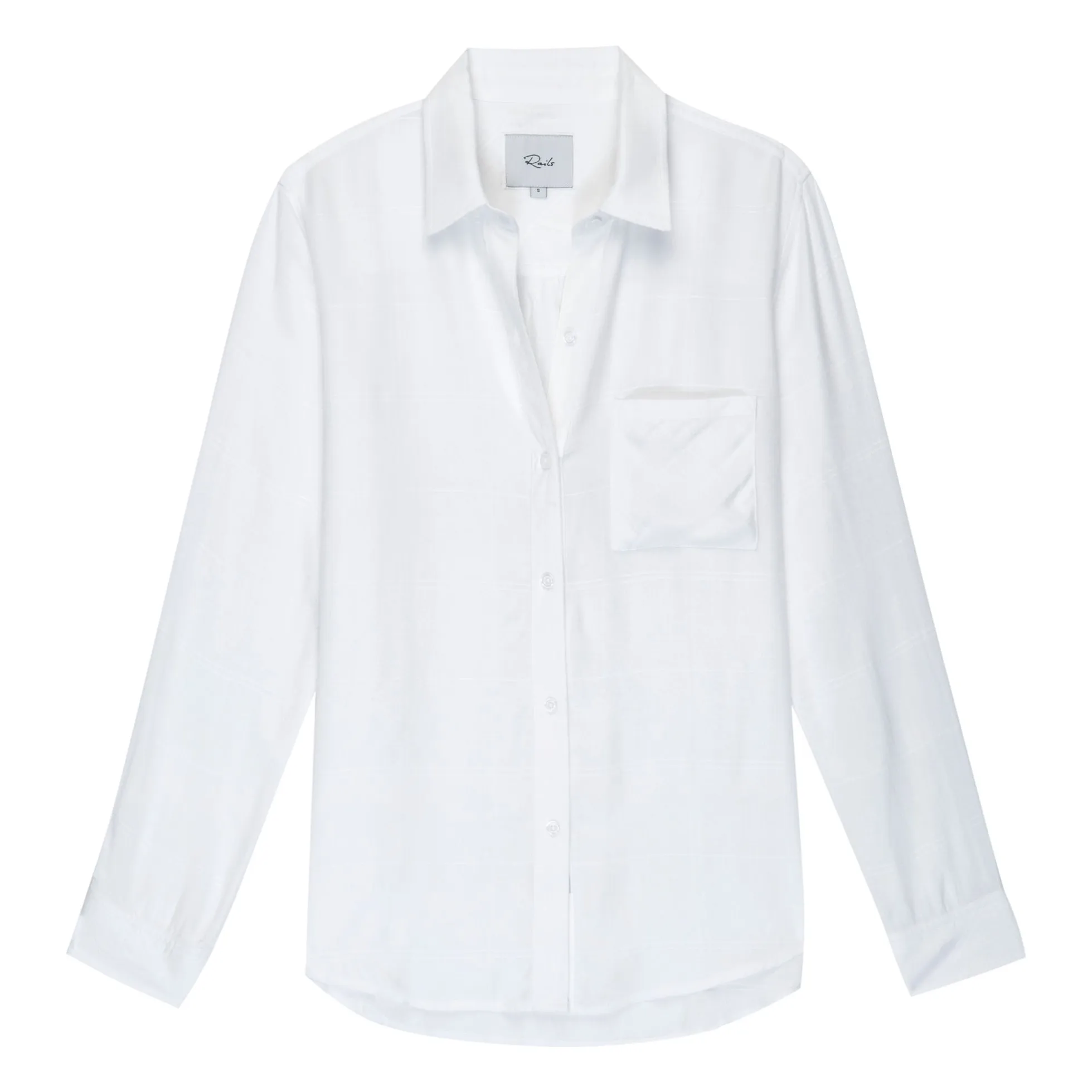 Chemise Hunter Carreaux | Ivoire- Image produit n°0