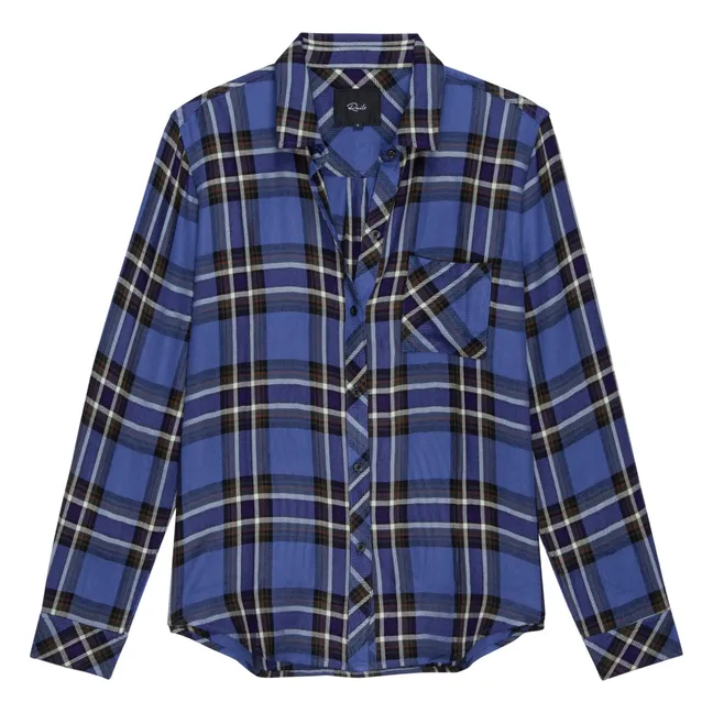 Hemd Hunter Kariert | Saphir