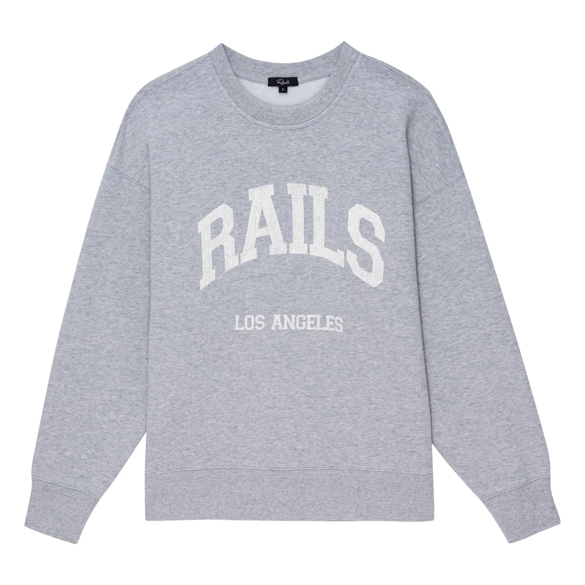 Rails Heather Grey Sweat The Varsity