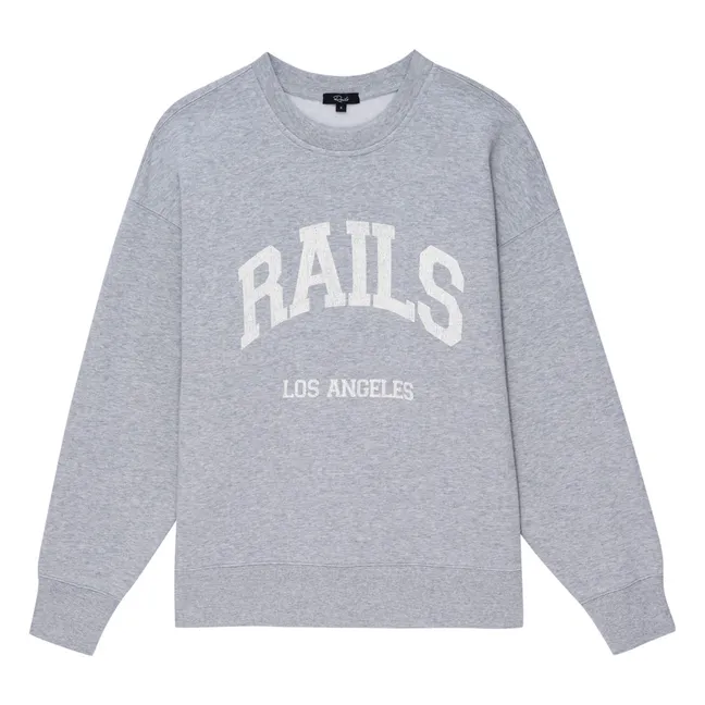 Sweatshirt The Varsity | Grau Meliert