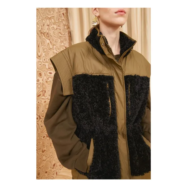 Shiloh Sleeveless Jacket | Black