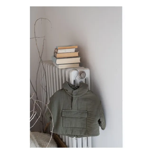 Giacca con zip Yago | Verde militare