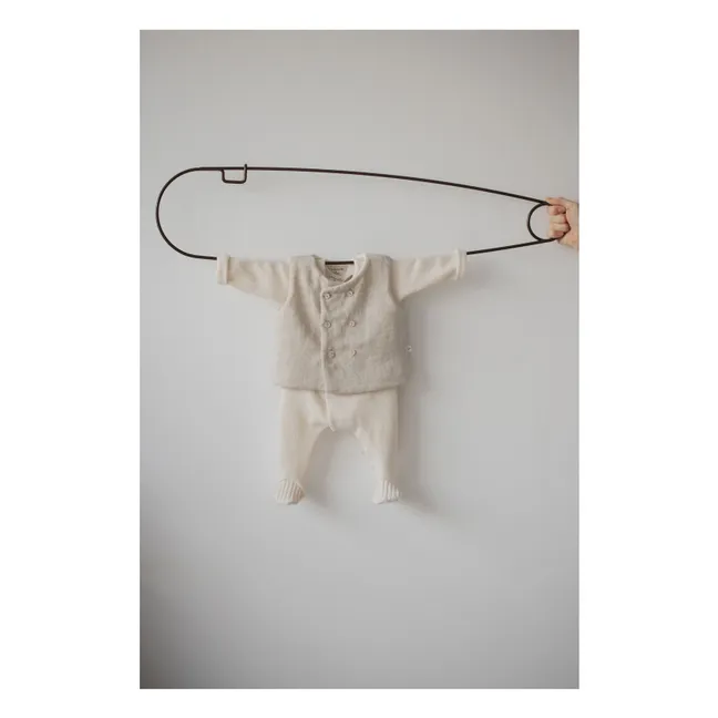 Rebeca Elias de lino y bambú | Beige