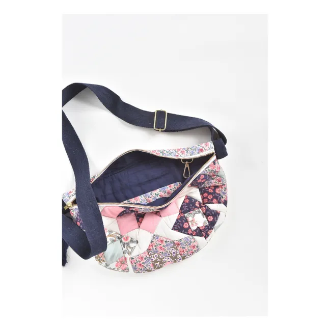  Gaby Patchwork gepolsterte Gürteltasche - Women's Collection | Seidenfarben