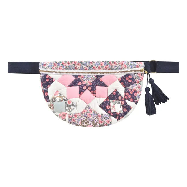  Gaby Patchwork gepolsterte Gürteltasche - Women's Collection | Seidenfarben