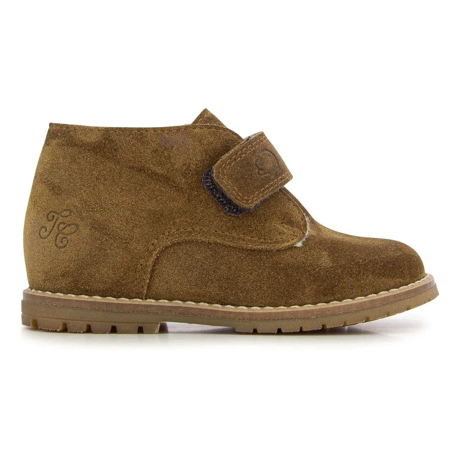Tartine Et Chocolat Brown Easy Fur Scratch Boots