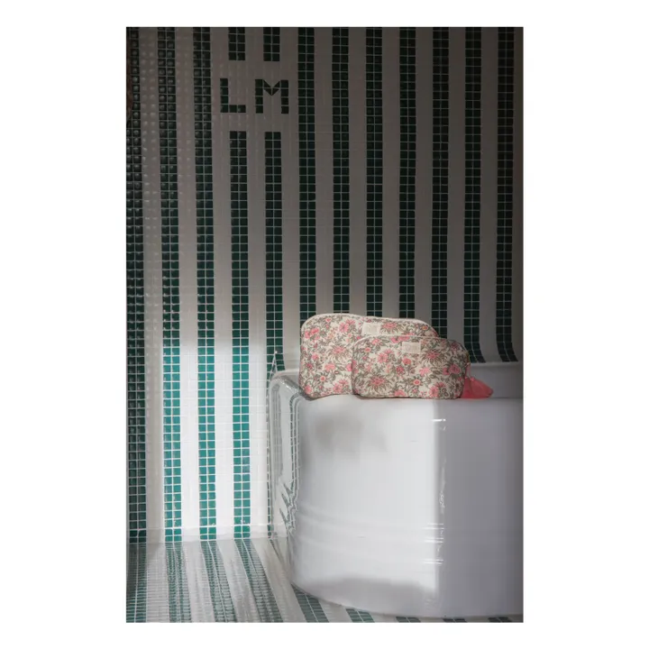 Teiki pouch in organic cotton | Pink- Product image n°0