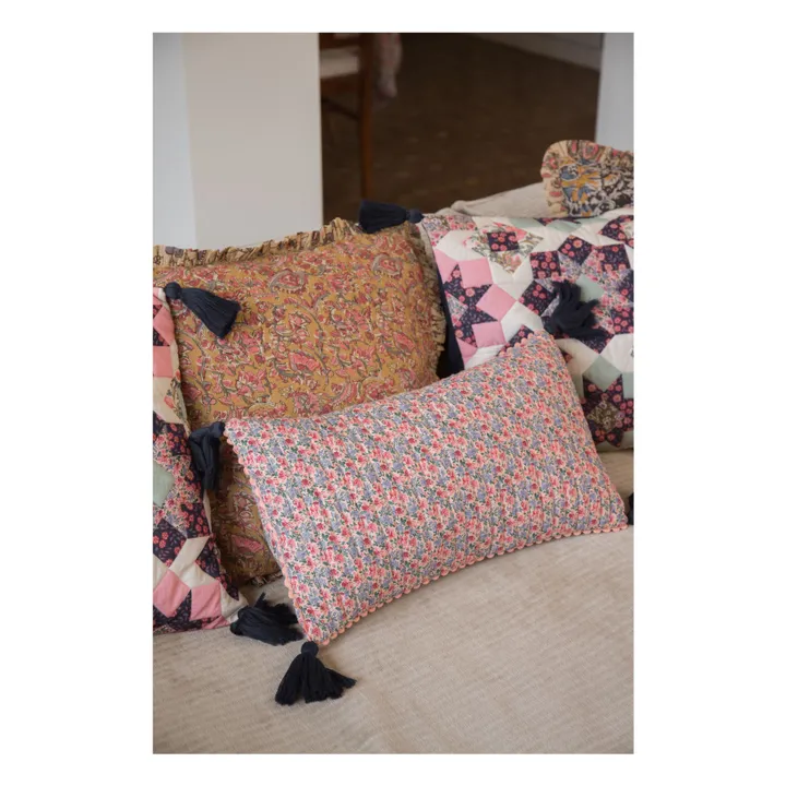 Housse de coussin Janet | Rose- Image produit n°1