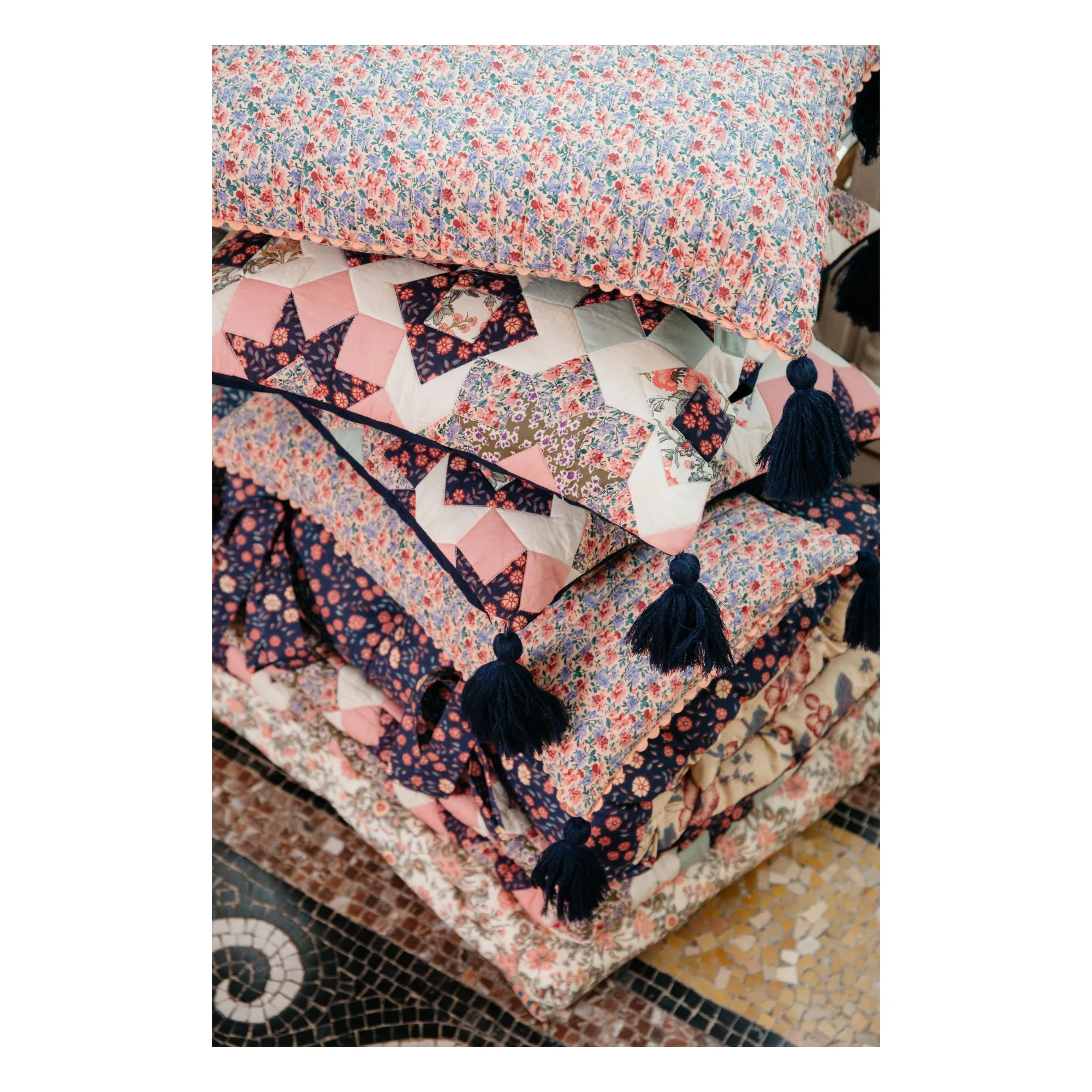 Housse de coussin Jimo | Rose- Image produit n°2